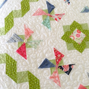 DIGITAL Pattern: Summer Breeze Mini Charm Pack Quilt image 4