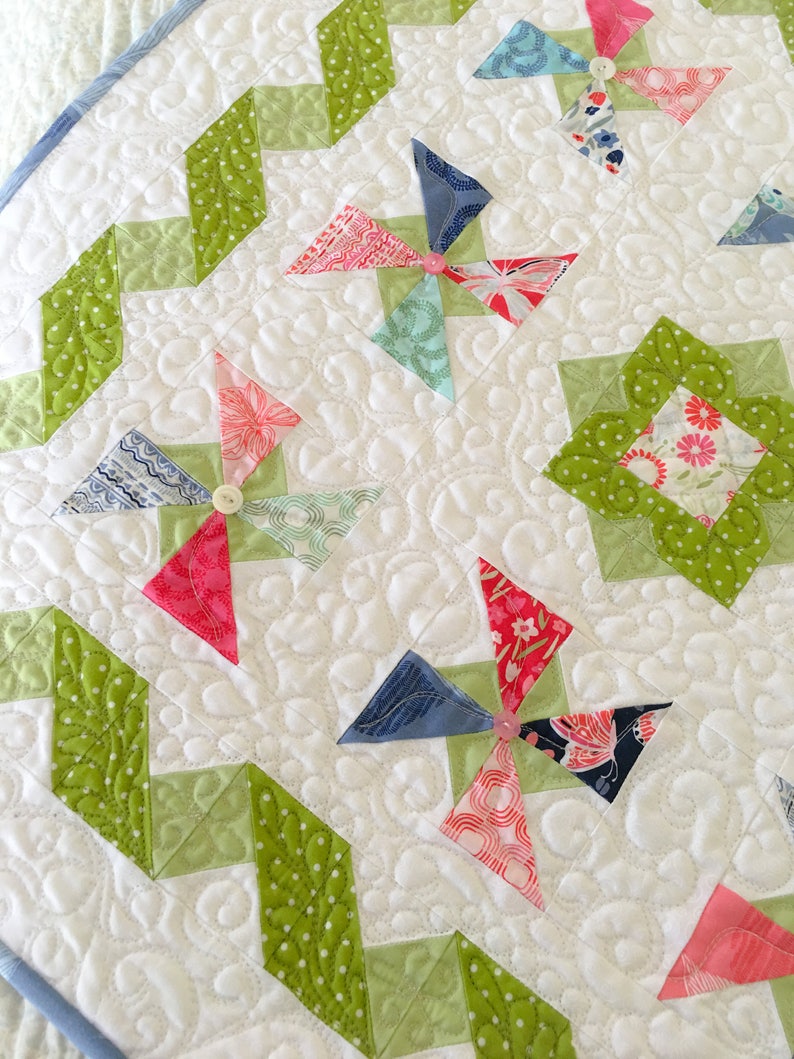 DIGITAL Pattern: Summer Breeze Mini Charm Pack Quilt image 4