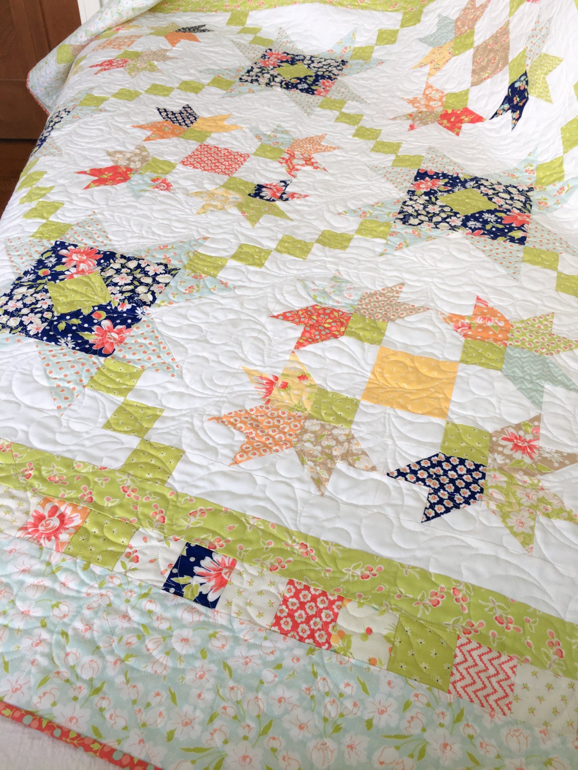 DIGITAL Pattern Purely Petals charm Pack Quilt Etsy