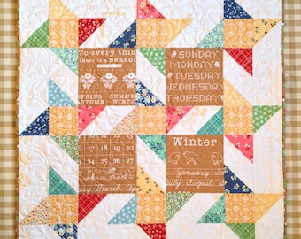 DIGITAL Pattern: Mini Story Stars (small quilt)