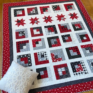 DIGITAL Pattern: Star Watch (Jelly Roll Quilt) image 8