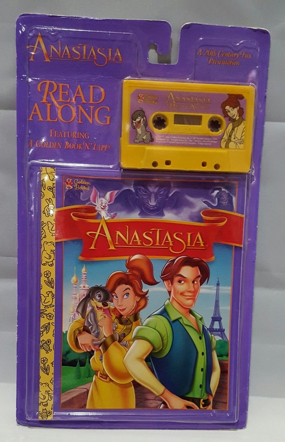 NEW 20th Century Fox Golden Books Anastasia Press Out Paper Doll Book