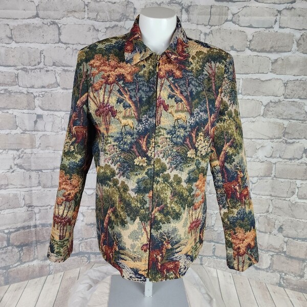 Tapestry Jacket Etsy