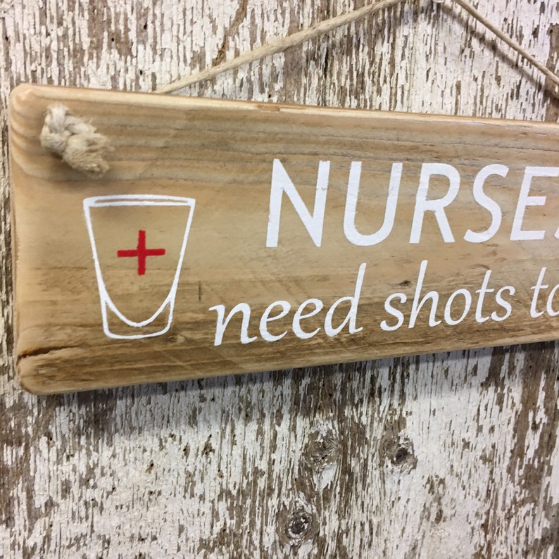 Nurse Sign Nursing Station Signs Funny Nurse Gifts Nurses ...