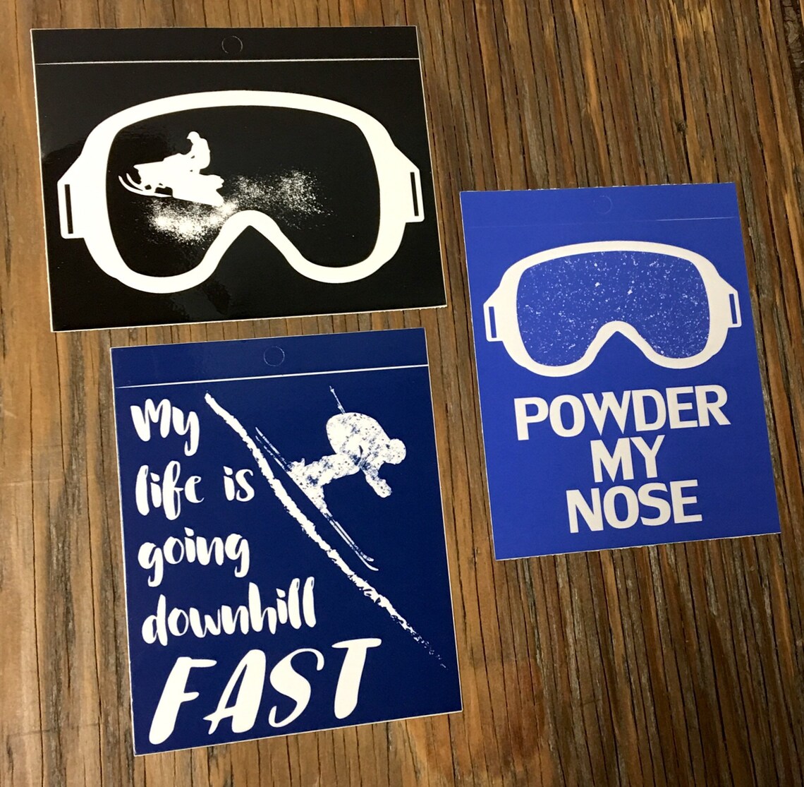 Snowmobile Sticker Decal Snowmobiling Sticker Decal Bumper Etsy