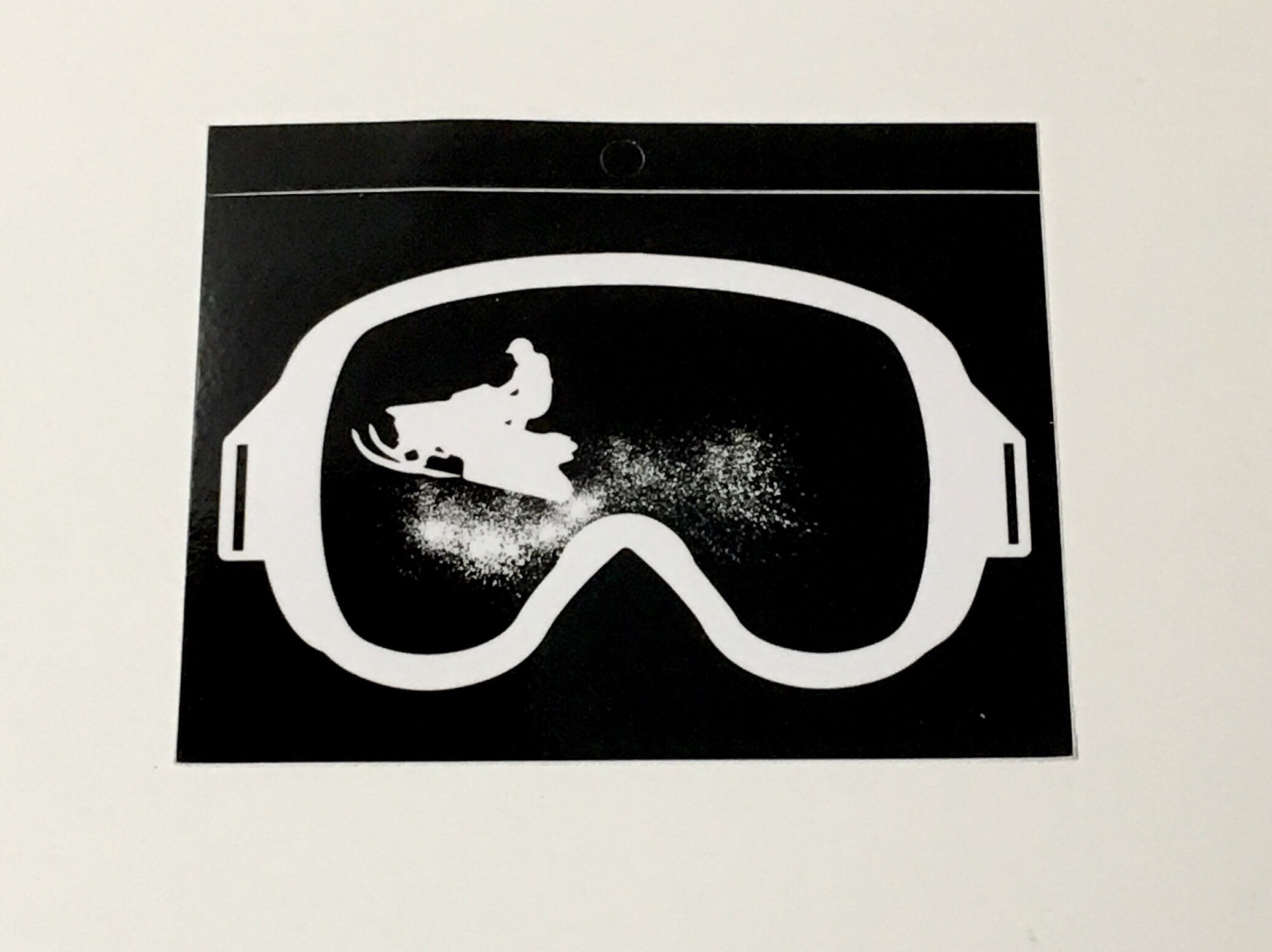 Snowmobile Sticker Decal Snowmobiling Sticker Decal Bumper Etsy