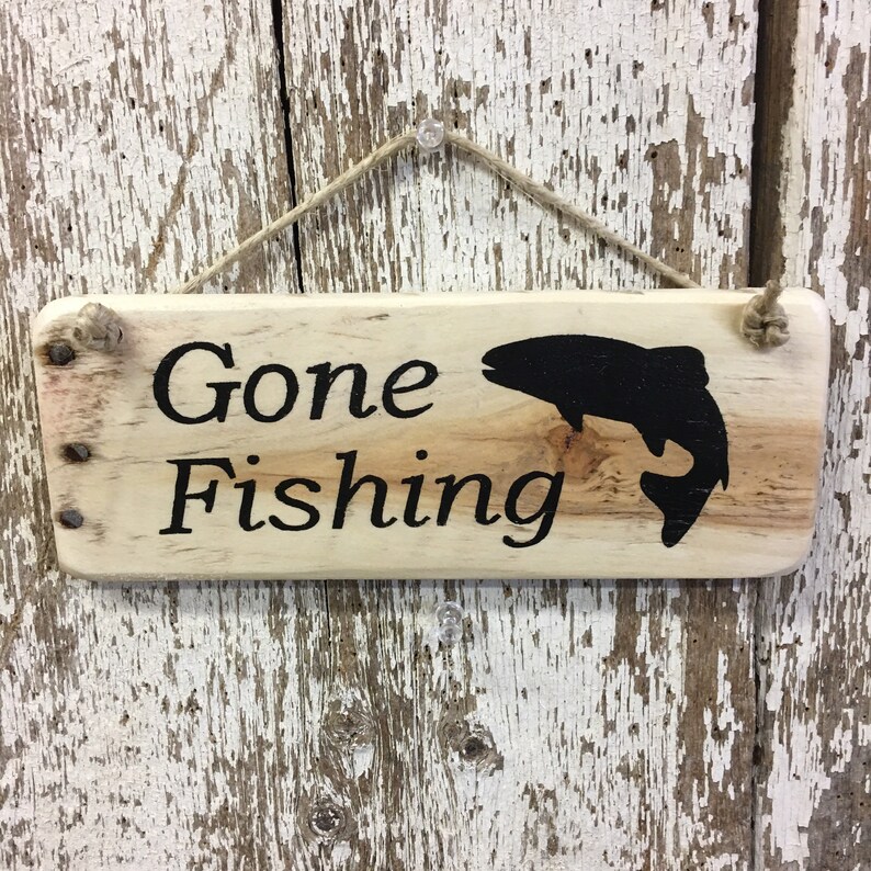 Free Printable Gone Fishing Sign - Free Printable