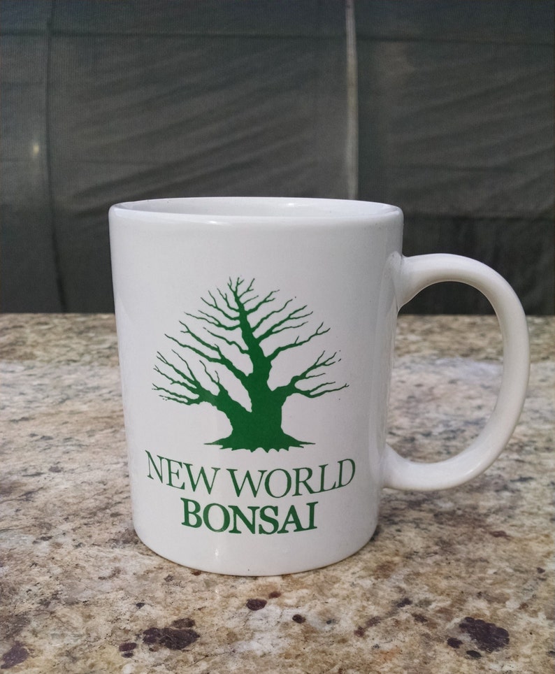 New World Bonsai Original Coffee Mug 12oz Bonsai Tree Coffee Etsy