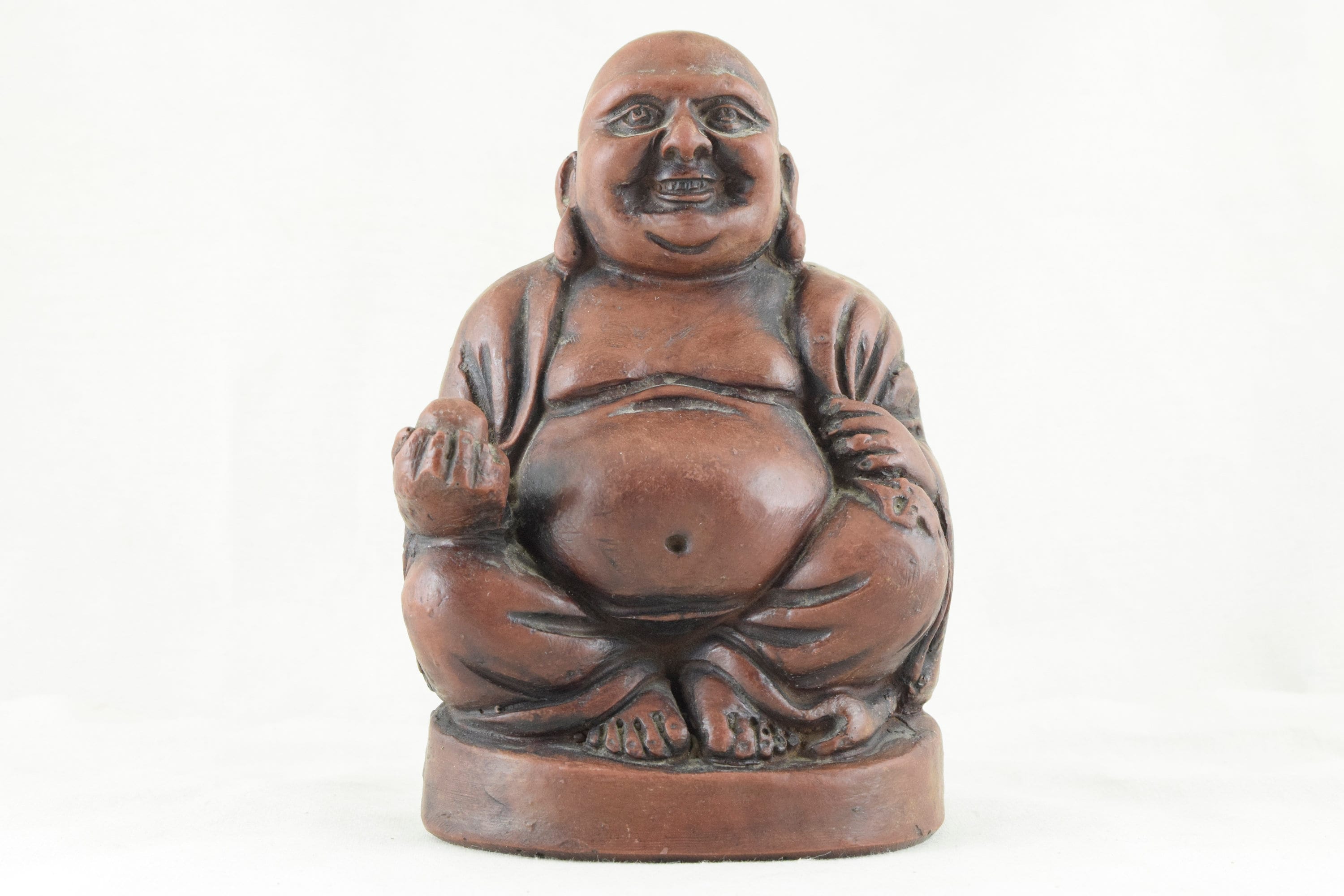 Clay & POP Gautama Buddha Laughing Buddha Antique Original | Etsy