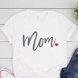 Valentine Shirt for Mom, Mom T-Shirt, Valentine Gift for Mom, New Mom T-Shirt, Pregnancy Announcement T-shirt, Valentine T-Shirt for Mom