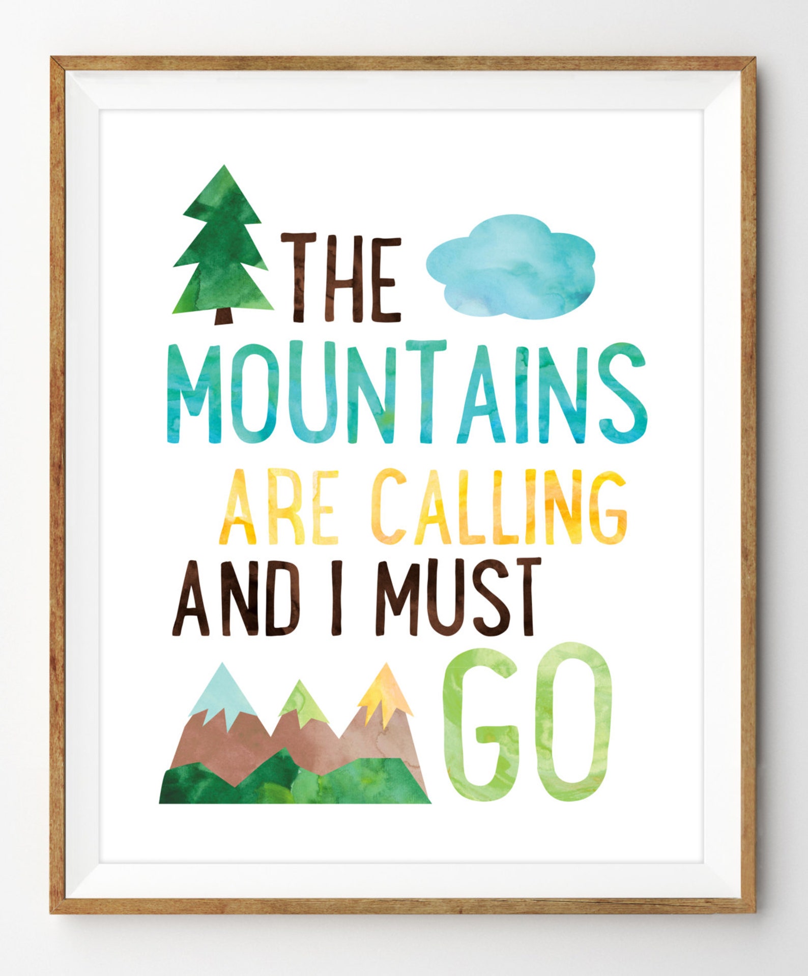 Mountain Nursery Art Adventure Nursery Rustic Nursery Boys - Etsy