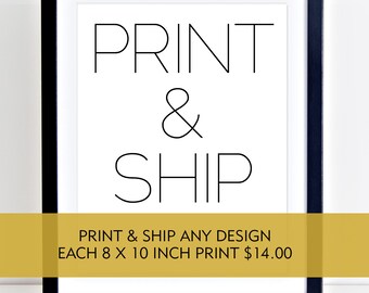 Print and Ship, Printed Art, High Quality Prints, 8 x 10 Wall Art, Frameable Art, Printed Digital Art, 8 x 10 print, Printed Artwork