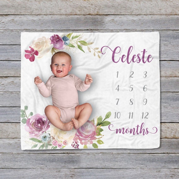 milestone blanket etsy