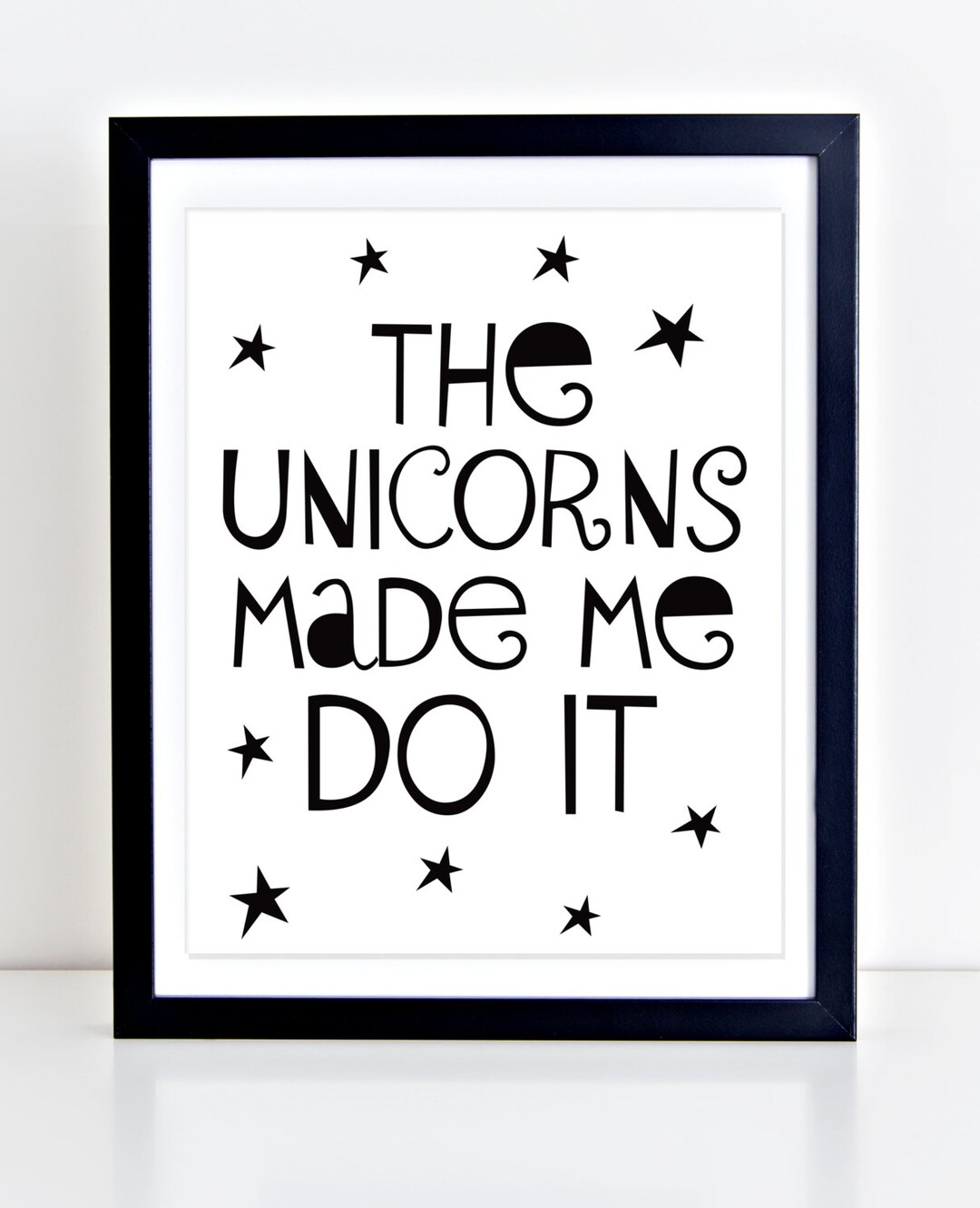 Unicorn Print Unicorn PRINTABLE Playroom Decor Modern - Etsy