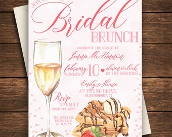 Valentine Bridal Shower, Valentines Day Bridal Shower, Valentine Invitation, Valentine's Bridal Shower, Valentine's Bridal Shower Invitation