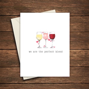 Galentine Wenskaart | Valentijn Wenskaart | Galentine's Day Card | Galentine's Day | Wine Card | Valentijnsdagkaart | Wijn
