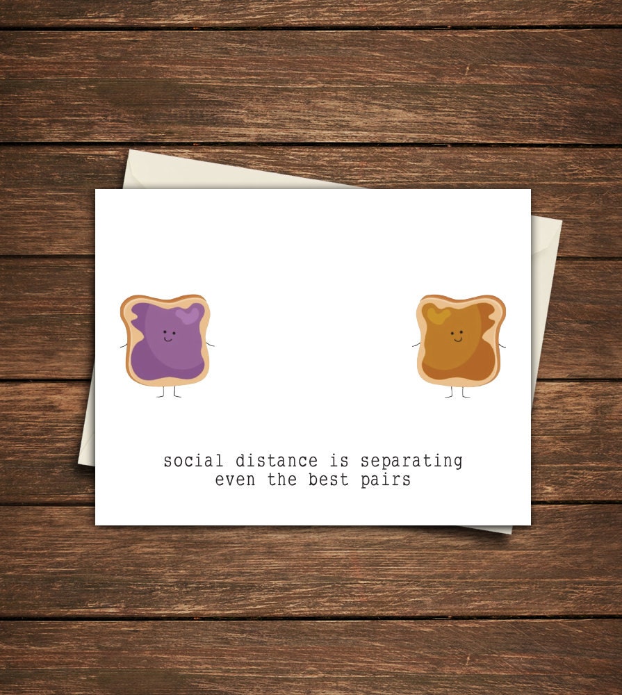 Social Distancing Card Quarantine Greeting Card | Quarantini Greeting Card | Social Distancing ...