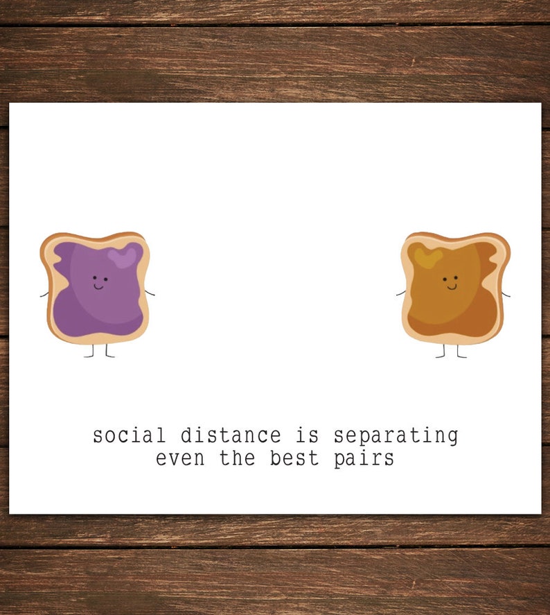 Social Distancing Card Quarantine Greeting Card | Quarantini Greeting Card | Social Distancing ...