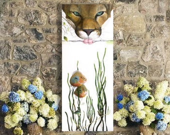 Wildlife Wall Decor - Florda Mountain Lion -Limited Prints