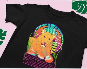 Lions can be Is Transgender, Bridget the lion,  Wild Pride T-shirts, LGBTQ+ shirts