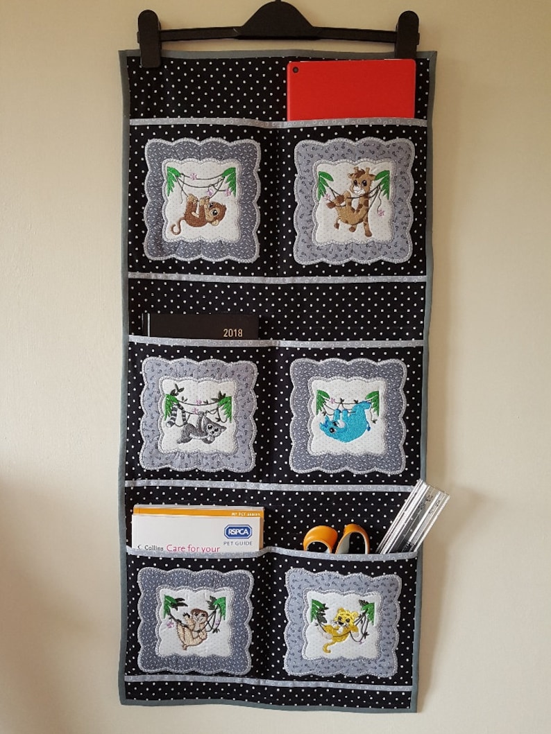 Pocket Wall Hanger Pattern/instructions Etsy UK