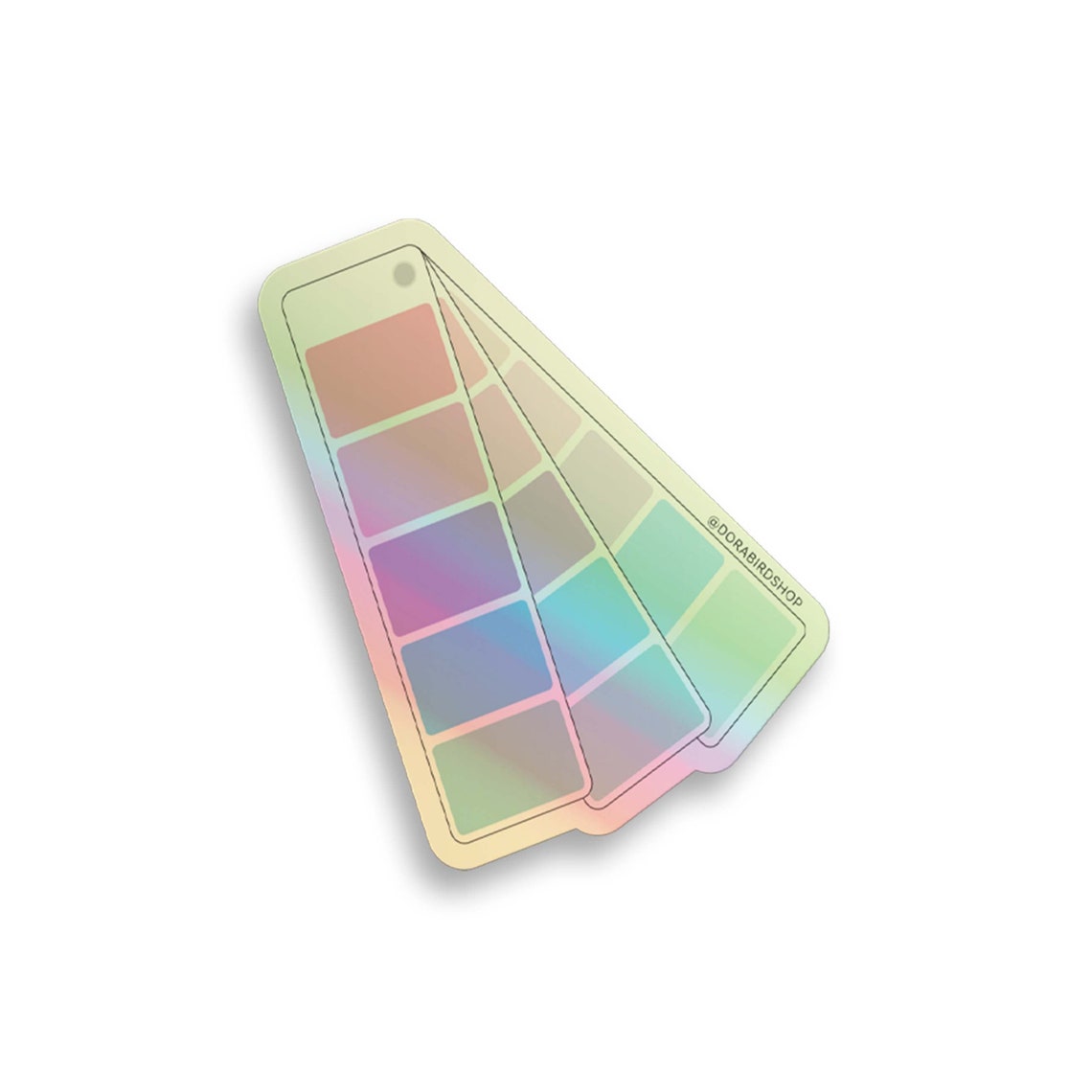 Holographic Swatch Sticker // Rainbow / Designer / Graphic Designer ...