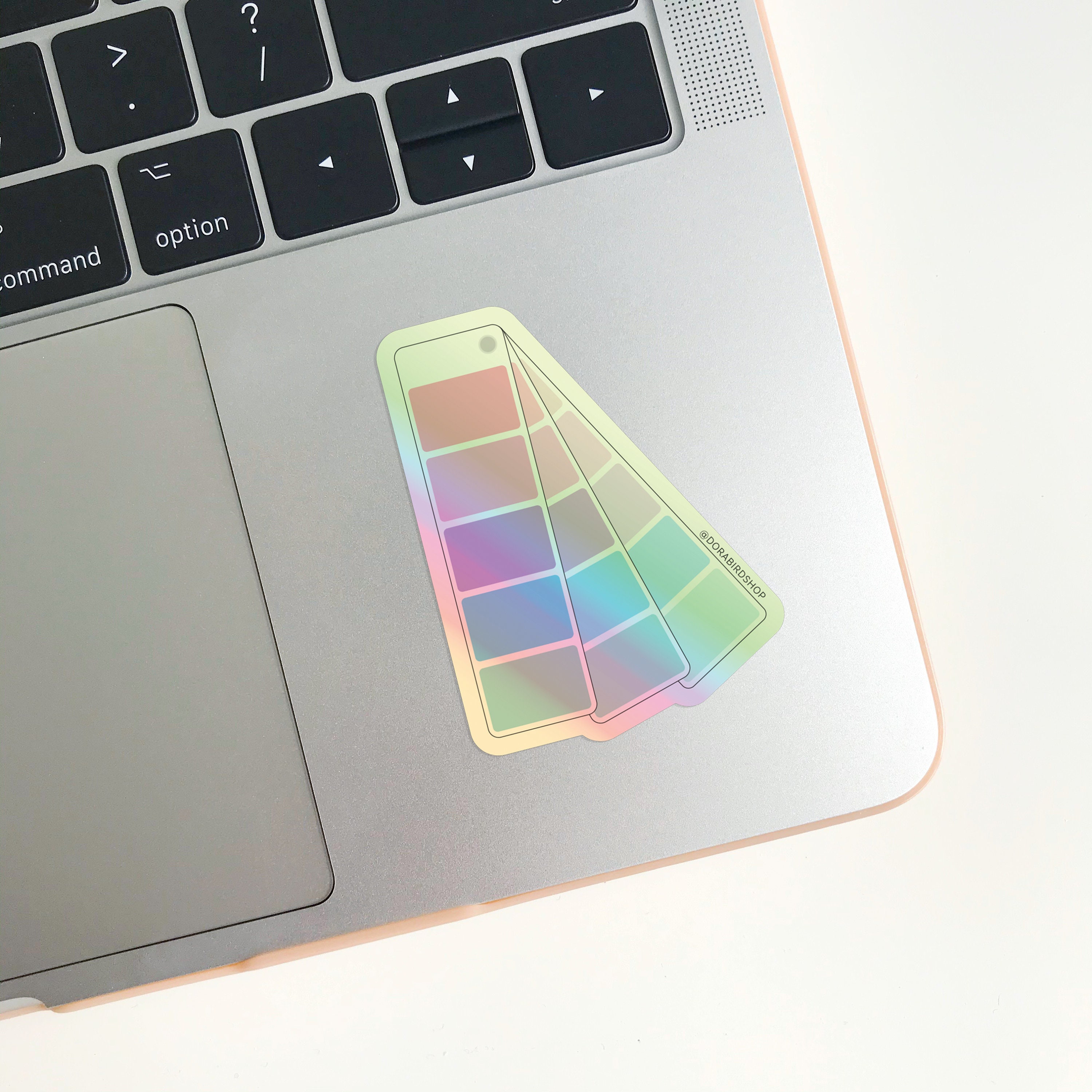 Normal Swach Sticker Holographic Swatch Sticker // Rainbow / Designer / Graphic Designer ...