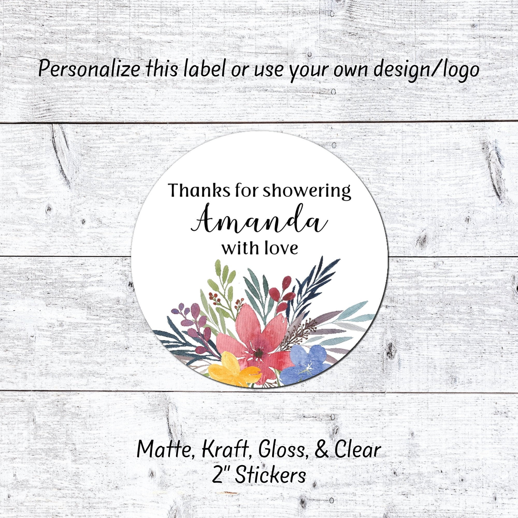 Wedding Favor Custom Stickers, Round Wedding Stickers, Wedding Invitation  Sticker Sheets, Customized Labels for Wedding, Circle Stickers 