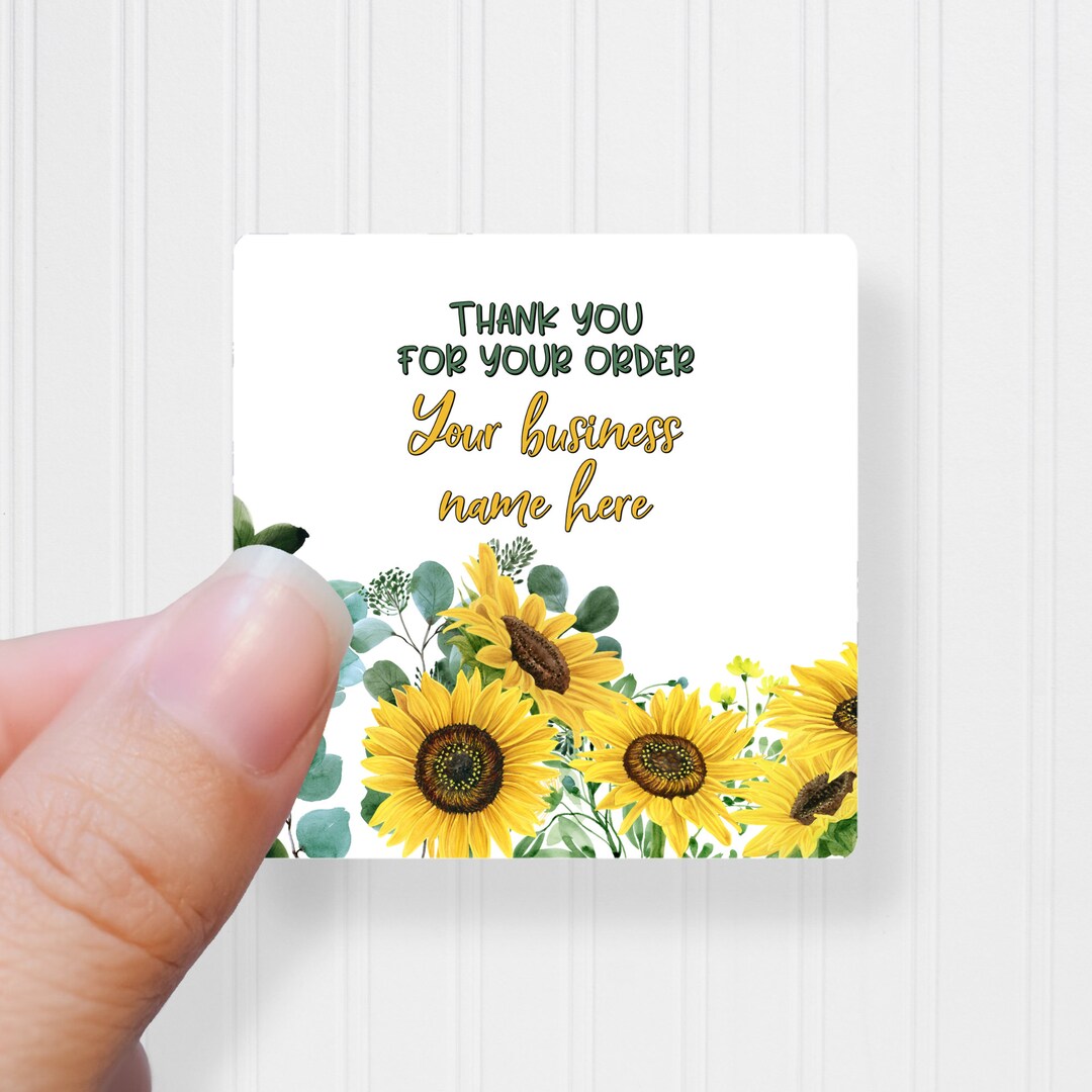 Personalized Business Sticker Pack: Custom Logo Labels for Small ...