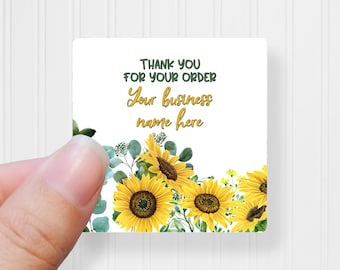 Personalized Business Sticker Pack: Custom Logo Labels for Small Business