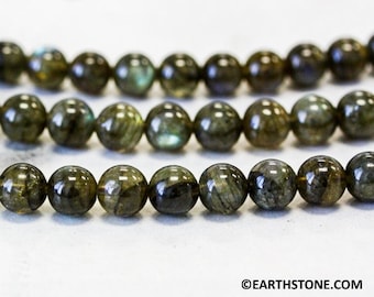 Labradorite 8mm Round Beads 15.5" strand  123-1646