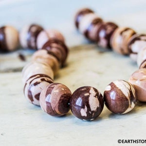 XL-L/ Brown Zebra Jasper 20mm/ 18mm Round beads 16&quot; strand Genuine gemstone jasper beads For jewelry making