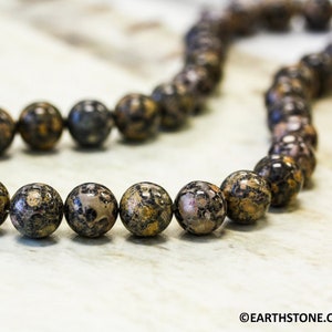 M/ Leopard Skin Jasper 12mm/ 14mm Round Beads 15.5&quot; strand Natural jasper gemstone beads For jewelry making