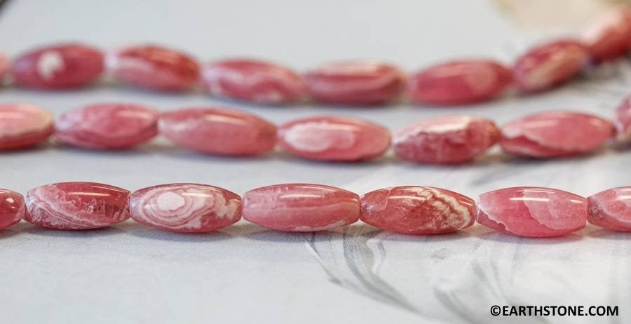 Wholesale Rhodonite Tube Beads for Jewelry Making - Dearbeads