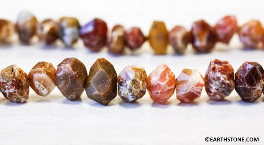 L/ Brandy Opal 15x10mm Cuentas de pepita facetadas 15.5 Etsy España