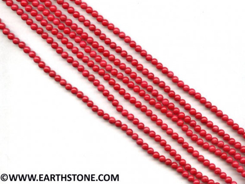 High Quality glossy dyed dark Red Sea Bamboo Wholesale beads supply S-M Dyed Coral 6mm 7mm 8mm smooth Round loose Beads