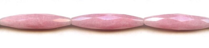 M Red Jade 8x35mm Elongated Faceted Oval Rice beads 16 strand Dyed red jade nephrite beads for jewelry making