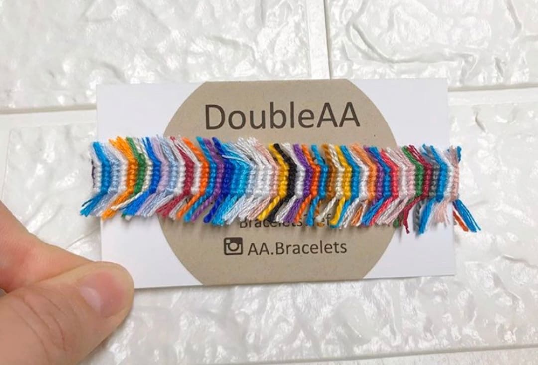 Rag Rug Friendship Bracelets/ Ragrug/fringe/ Colorful/ Friendship