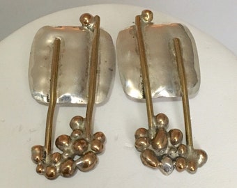 Louis Booth, Jewelry, Louis Booth Jet Clip On Earrings