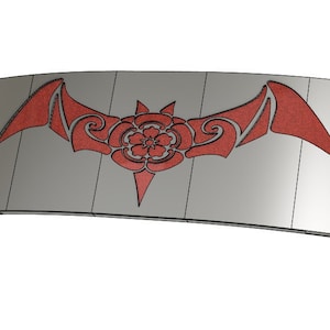 Red Hood Ronin/Shinobi Headband - 3D file - STL
