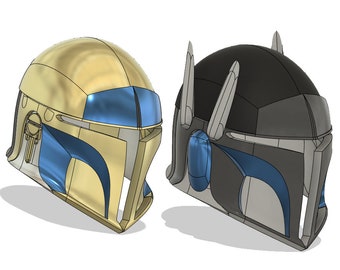 Pre Vizsla (custom) and "The King" helmet file bundle