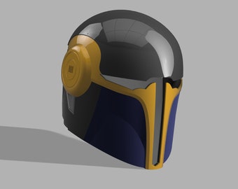 Mandalorian Assassin (Bounty Hunter) Helm - 3D-model (STL)