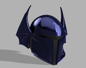Warduke Mandalorian Helmet - 3D file - STL