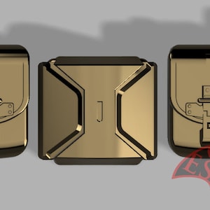 Arkham suit 7.43 belt - 3d Model (STL)