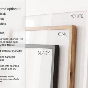 Turn Your Photo into a Custom Studio Ghibli Style Anime Portrait | AI Ghibli Art Commission | Viral Digital Anime Photo to Ghibli Edit Frame sizes in Oak, White and Black