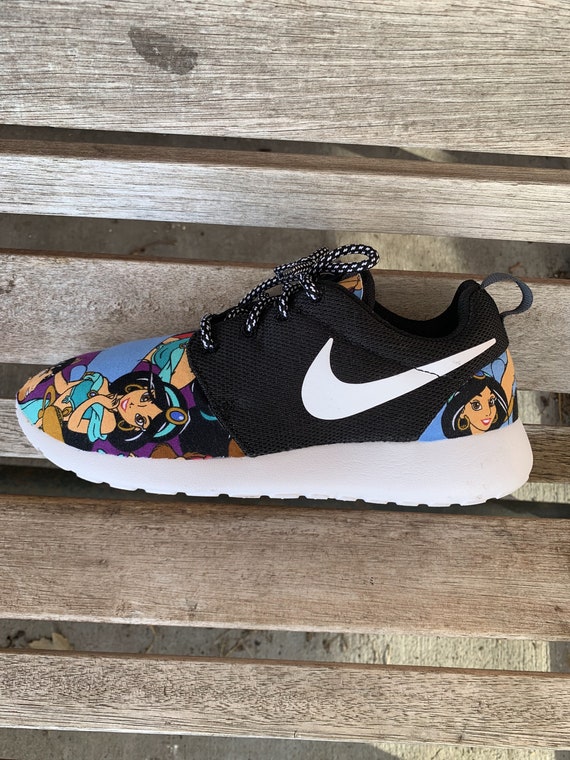 Aladdin Disney Princess Jasmine Inspired Custom Nike Roshe Run | Etsy