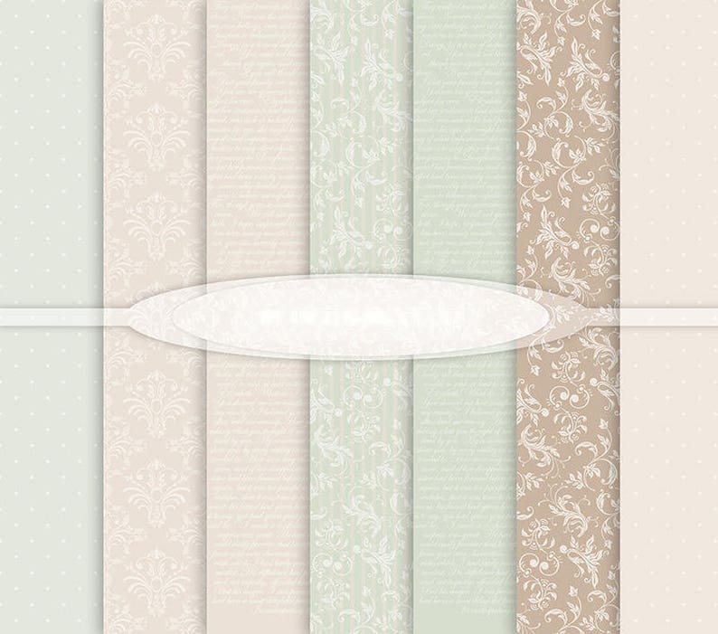 Wedding Digital Paperromantic Digital Paperswedding Etsy UK