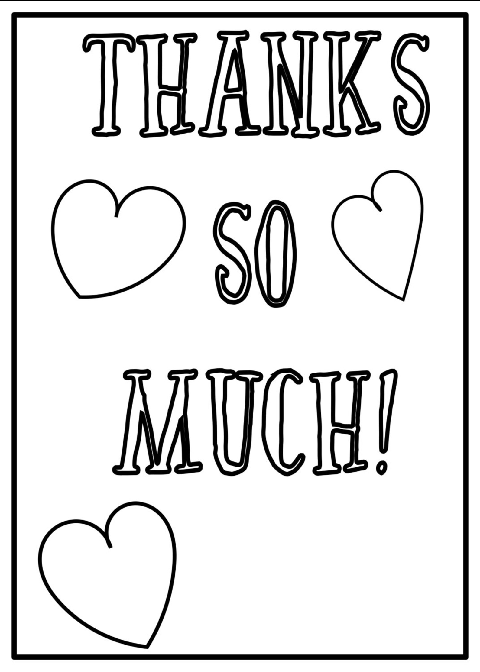 Printable Thank You Notes Kids Birthday Thank You Cards | Etsy