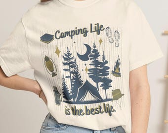 Familie Camping Shirt | Naturliebhaber Wandern Tee