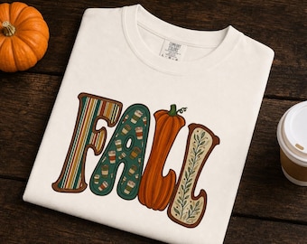 Herbst-Liebhaber-Kürbis-T-Shirt | Saisonales Herbst Grafik T-Shirt